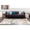 World Rug Gallery Vintage Modern Abstract Yellow/Gray/Ivory Area Rug 5'x7' 2057YELLOW5X7 - alternate 9